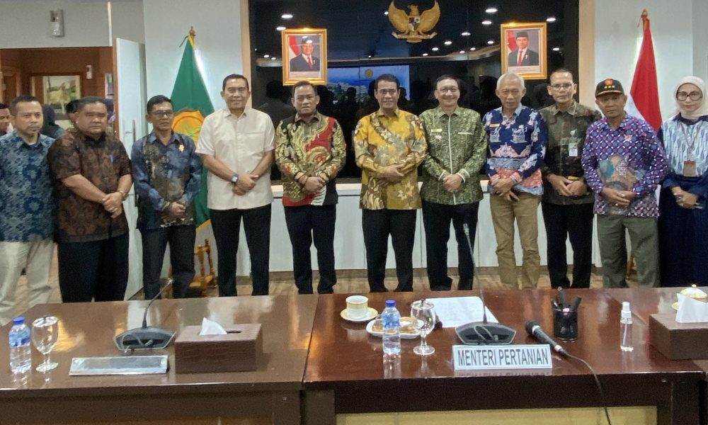 Di hadapan menteri Pertanian, Andi Amran Sulaiman, Bupati Luwu, Patahudding mengatakan akan mengembalikan kejayaan Kakao di Kabupaten Luwu